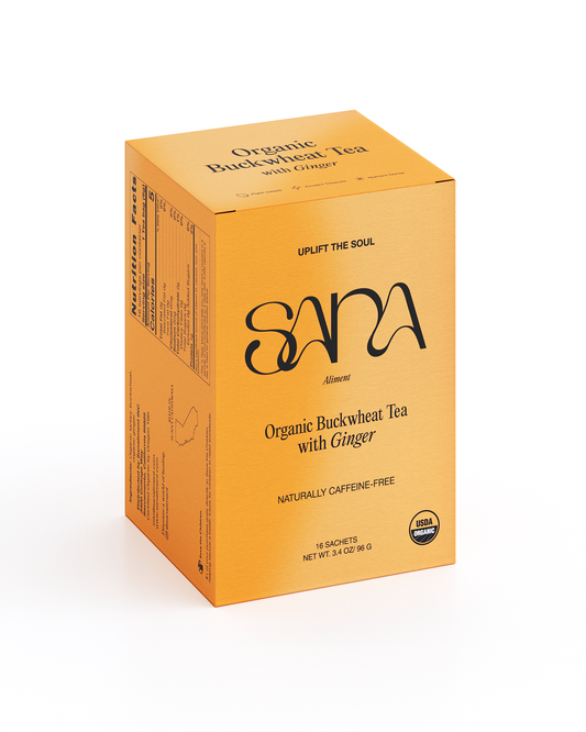 Organic Buckwheat Tea with Ginger