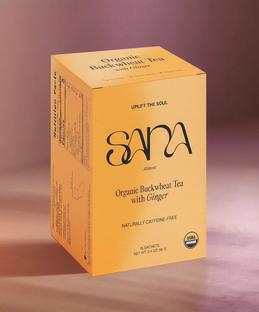 Organic Buckwheat Tea with Ginger
